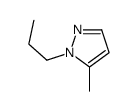 5-Methyl-1-propyl-1H-pyrazole结构式