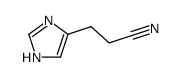 3-(1H-Imidazol-4-yl)propannitril Structure