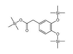 3,4-Bis(trimethylsilyloxy)phenylacetic acid trimethylsilyl ester picture