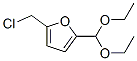 5-(Chloromethyl)furfural diethyl acetal Structure