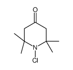 1-chloro-2,2,6,6-tetramethylpiperidin-4-one结构式