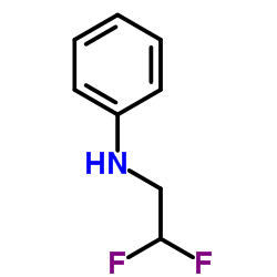 N-(2,2-Difluoroethyl)aniline Structure