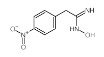 Benzeneethanimidamide,N-hydroxy-4-nitro-结构式