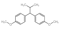 1-methoxy-4-[1-(4-methoxyphenyl)-2-methyl-propyl]benzene Structure