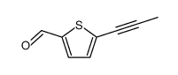 5-(1-Propynyl)-2-thiophenecarbaldehyde结构式