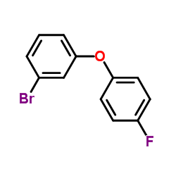 1-Bromo-3-(4-fluorophenoxy)benzene Structure