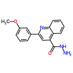 2-(3-Methoxyphenyl)-4-quinolinecarbohydrazide图片