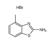 4-methyl-benzothiazol-2-ylamine, hydrobromide结构式