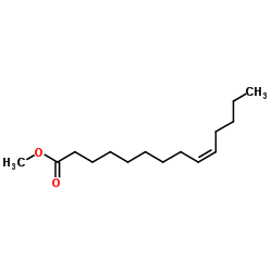 Methyl (9Z)-9-tetradecenoate Structure