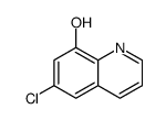 6-CHLORO-8-HYDROXYQUINOLINE structure