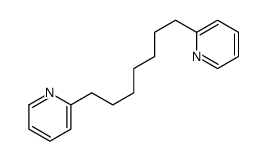 2,2'-(1,7-Heptanediyl)bispyridine结构式