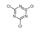 1,3,5-Trichlor-1λ4,2,4,6-thiatriazin结构式