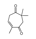 5-Cycloheptene-1,4-dione, 2,2,5-trimethyl- structure