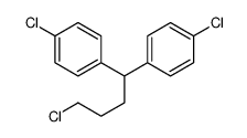 1-chloro-4-[4-chloro-1-(4-chlorophenyl)butyl]benzene Structure