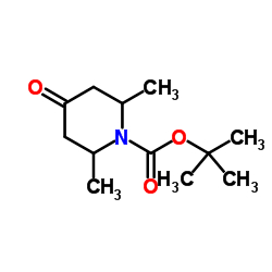 2,6-二甲基-4-氧代哌啶-1-羧酸叔丁酯图片