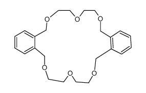 2,5,8,17,20,23-hexaoxa<9.9>(1,2)(1,2)cyclophane结构式