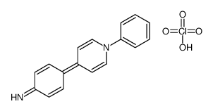 4-(1-phenylpyridin-1-ium-4-yl)aniline,perchlorate结构式