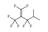 1,1,3,3-tetrafluoro-4-methyl-2-(trifluoromethyl)pent-1-ene结构式