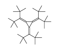 1,2,3-tris(2,2,4,4-tetramethylpentan-3-ylidene)cyclopropane Structure