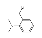 2-(N,N-dimethylamino)benzyllithium结构式