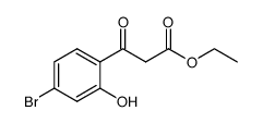 ethyl 3-(4-bromo-2-hydroxyphenyl)-3-oxopropanoate Structure