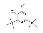 3,5-di-tert-butylsemiquinone anion radical结构式