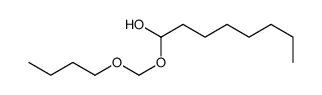 1-(butoxymethoxy)octan-1-ol结构式