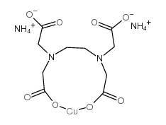 Ethylenediaminetetraacetate-copper-ammonia complex picture