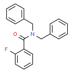 N-Benzyl-2-fluoro-N-phenylbenzamide结构式