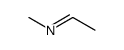 N-ethylidenemethylamine Structure