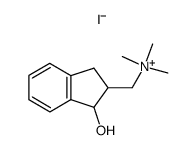 1-(1-hydroxy-2,3-dihydro-1H-inden-2-yl)-N,N,N-trimethylmethanaminium iodide结构式