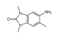 5-amino-1,3,6-trimethyl-1,3-dihydro-2H-benzimidazol-2-one(SALTDATA: FREE) structure