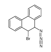 9-azido-10-bromo-9,10-dihydrophenanthrene Structure