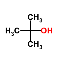 tert-Butanol Structure