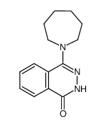 4-hexamethyleneimino-1(2H)-phthalazinone结构式