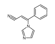 1-phenyl-1-imidazolyl-2-cyanoethane结构式