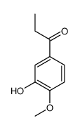 1-(3-hydroxy-4-methoxyphenyl)propan-1-one Structure