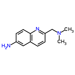 2-[(Dimethylamino)methyl]-6-quinolinamine Structure