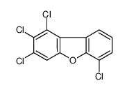 1,2,3,6-tetrachlorodibenzofuran结构式