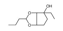 4H-Cyclopenta-1,3-dioxol-4-ol,4-ethyltetrahydro-2-propyl-(9CI) picture