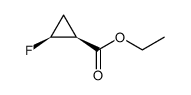 CIS-ETHYL 2-FLUOROCYCLOPROPANECARBOXYLATE structure