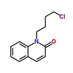 1-(4-Chlorobutyl)-2(1H)-quinolinone structure