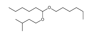 hexanal hexyl isoamyl acetal Structure