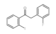 2-(2-FLUOROPHENYL)-2'-IODOACETOPHENONE结构式