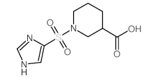 1-(1H-咪唑-4-基磺酰基)哌啶-3-羧酸图片