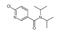 6-Chloro-N,N-diisopropylnicotinamide structure