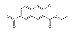 ethyl 2-chloro-6-nitroquinoline-3-carboxylate Structure