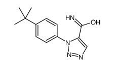 3-(4-tert-butylphenyl)triazole-4-carboxamide Structure