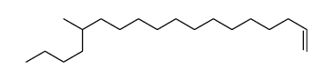 14-methyloctadec-1-ene结构式