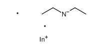 N-dimethylindiganyl-N-ethylethanamine结构式